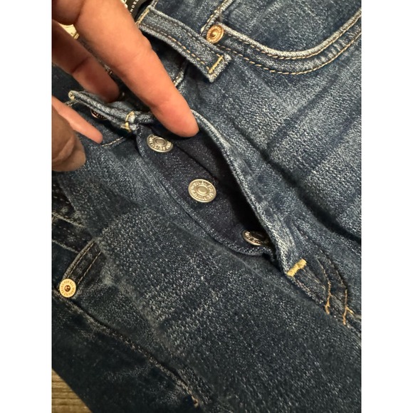 NWT 7 For All Mankind Josefina High Rise Jeans Blue Women's Size 23 - Picture 7 of 12